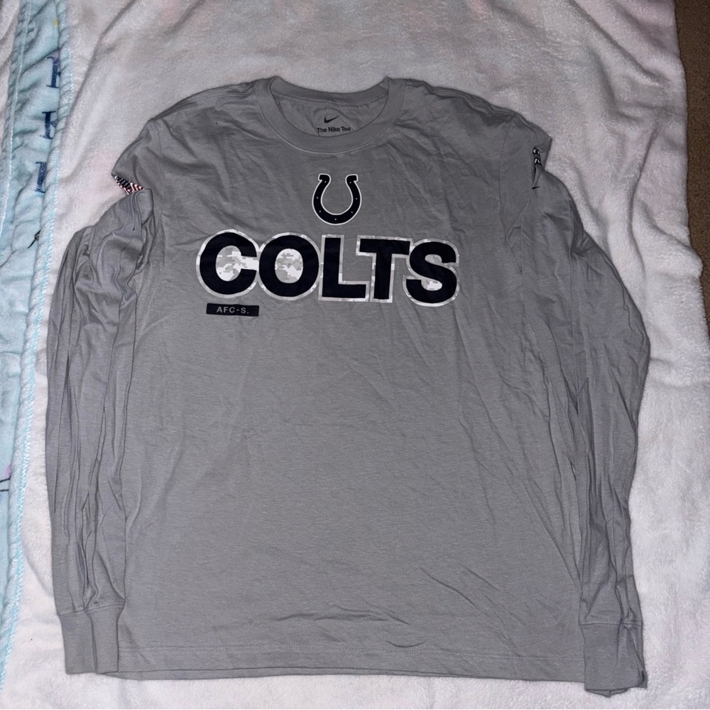 Nike Indianapolis Colts Salute To Service Shirt Size Medium New Without Tags
